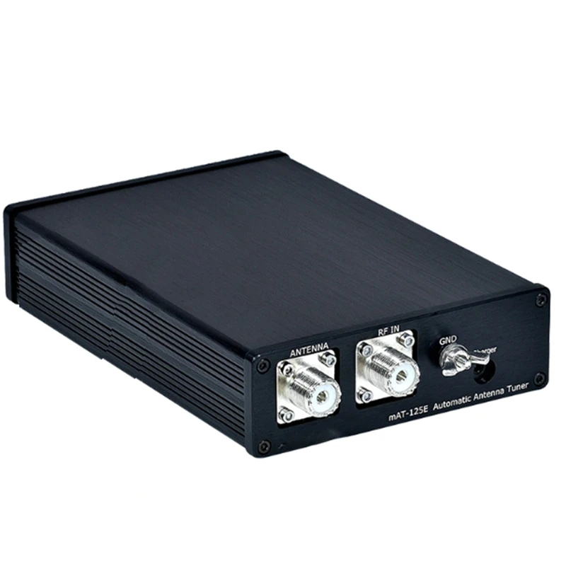 Mat-125E General Automatic Antenna Tuner 120W 1.8-54Mhz HF Shortwave Built-In 18650 Battery(US Plug)
Mat-125E General Automatic Antenna Tuner 120W 1.8-54Mhz HF Shortwave Built-In 18650 Battery(US Plug)