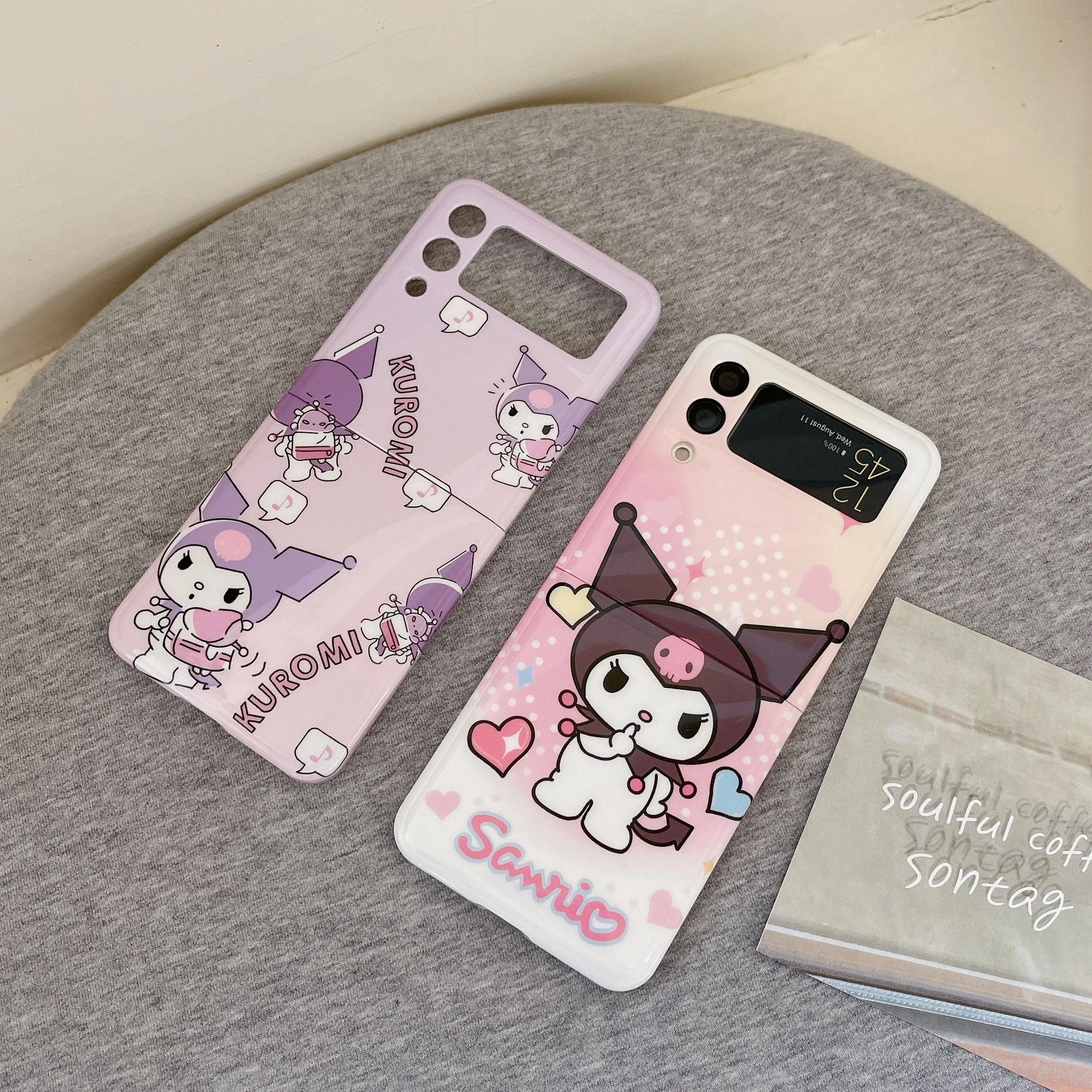 Sanrio Cartoon Kuromi Phone Case For Samsung Galaxy Z Flip 3 4 5G ZFlip3 ZFlip4 Flip3 Flip4 Shockproof Cover
Sanrio Cartoon Kuromi Phone Case For Samsung Galaxy Z Flip 3 4 5G ZFlip3 ZFlip4 Flip3 Flip4 Shockproof Cover