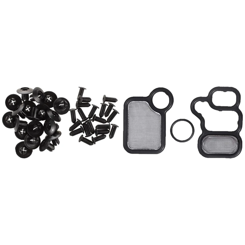 20 Pcs 8Mm Hole Push In Expanding Screw Panel Clips Rivet & 3 Pcs Solenoid Spool Valve Gasket VTEC Solenoid Gasket
20 Pcs 8Mm Hole Push In Expanding Screw Panel Clips Rivet & 3 Pcs Solenoid Spool Valve Gasket VTEC Solenoid Gasket