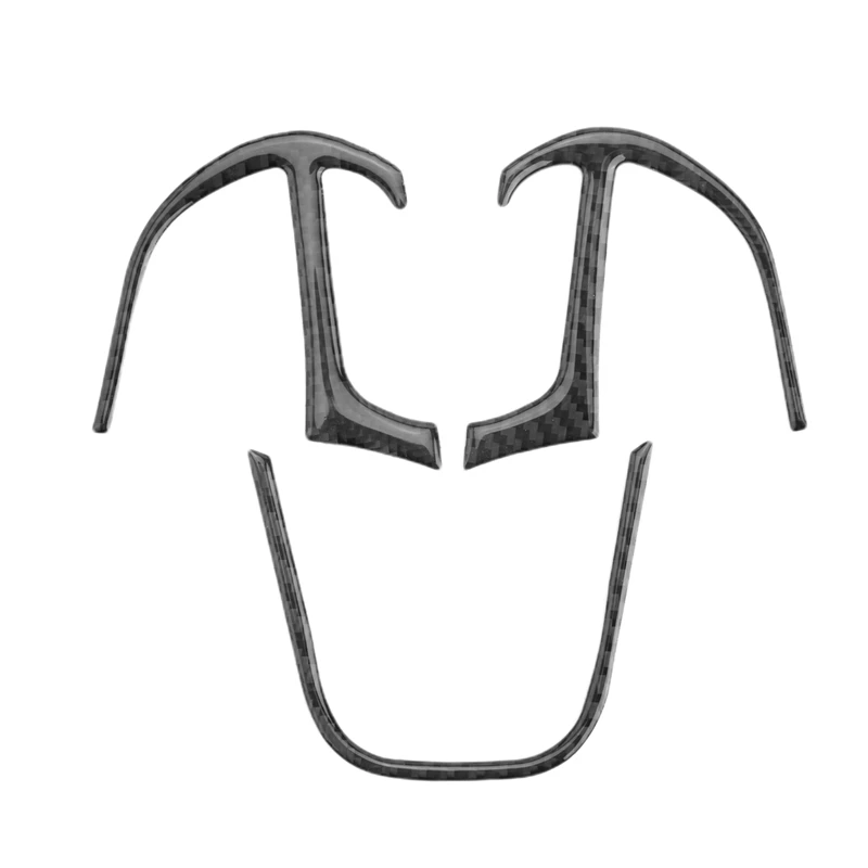 Carbon Fiber Steering Wheel Button Frame Trim Cover Kit for Dodge Challenger Charger 2015-2021 Accessories, 3 Pack
Carbon Fiber Steering Wheel Button Frame Trim Cover Kit for Dodge Challenger Charger 2015-2021 Accessories, 3 Pack