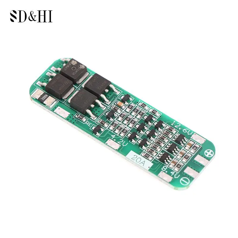 

3S 20A Li-ion Lithium Battery 18650 Charger PCB BMS Protection Board For Drill Motor 11.1V 12V 12.6V Lipo Cell Module