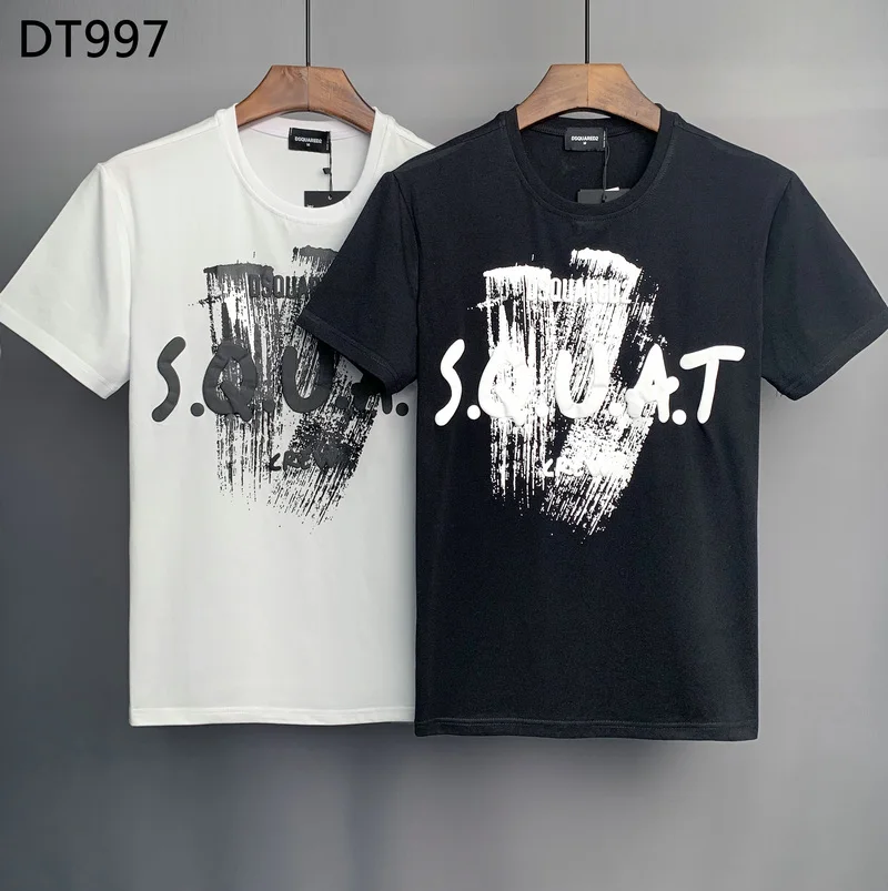 New DSQUARED2 Men's Women's Printed LettersRound Neck Short Sleeve Street Hip Hop Pure Cotton Tee T-Shirt DT997
New DSQUARED2 Men's Women's Printed LettersRound Neck Short Sleeve Street Hip Hop Pure Cotton Tee T-Shirt DT997
