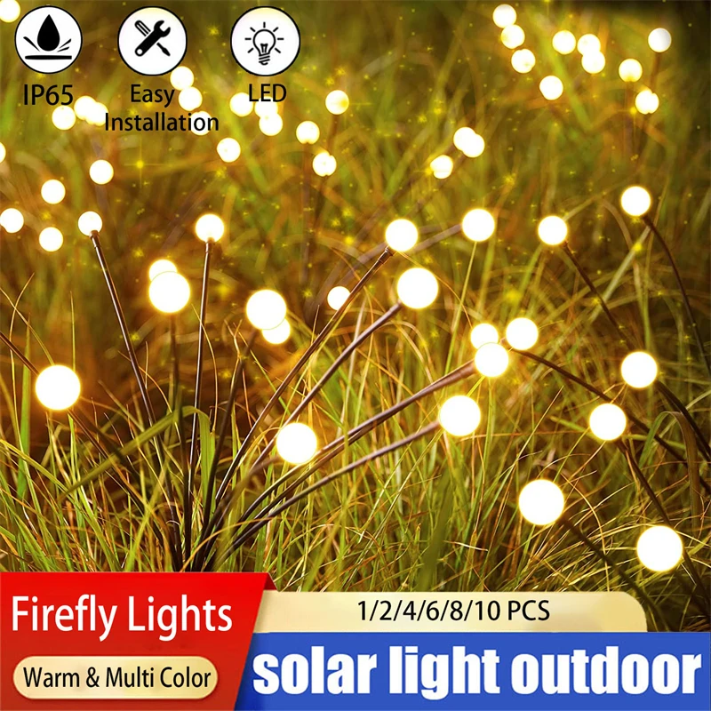 Solar Lights Outdoor Firework Firefly Lawn Lamps Garden Decoration Outdoor Light Waterproof Terrace Balcony Decor Solar Lamps
Solar Lights Outdoor Firework Firefly Lawn Lamps Garden Decoration Outdoor Light Waterproof Terrace Balcony Decor Solar Lamps