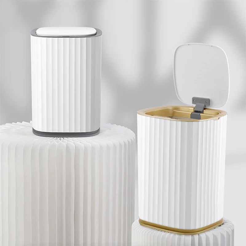 Smart Sensor Trash Can Large Capacity Toilet Bathroom Trash Can Kitchen Automatic Induction Waterproof Garbage Bin with Lid
Smart Sensor Trash Can Large Capacity Toilet Bathroom Trash Can Kitchen Automatic Induction Waterproof Garbage Bin with Lid