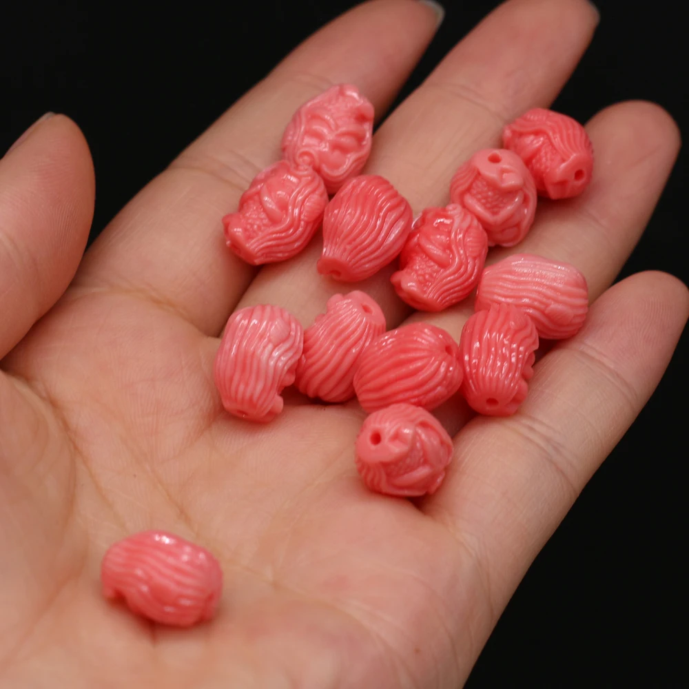 Natural Coral Red Koi Through Hole Beads 8x10mm For Jewelry MakingDIY Necklace Earring Accessories Charm Wedding Gift Decor10PCS
Natural Coral Red Koi Through Hole Beads 8x10mm For Jewelry MakingDIY Necklace Earring Accessories Charm Wedding Gift Decor10PCS