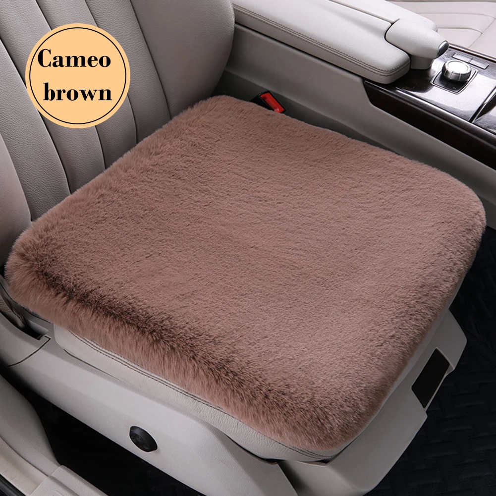Universal Car Seat Cushion Winter Plush Rabbit Fur Winter Warmth Thick Wool One Piece Square Cushion for Main Driver or Co-pilot
Universal Car Seat Cushion Winter Plush Rabbit Fur Winter Warmth Thick Wool One Piece Square Cushion for Main Driver or Co-pilot