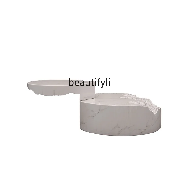 Simple and Light Luxury Original Design Small Apartment Coffee Table Italian Style Light Luxury Modern Simple Height Tea Table
Simple and Light Luxury Original Design Small Apartment Coffee Table Italian Style Light Luxury Modern Simple Height Tea Table