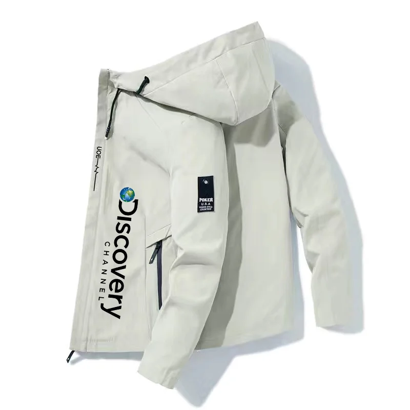 Discovery Men's Windbreaker Zip-Up Jacket Spring Autumn Bomber Jacket Men Casual Work Jacket Fashion Outdoor Adventure Jacket 
Discovery Men's Windbreaker Zip-Up Jacket Spring Autumn Bomber Jacket Men Casual Work Jacket Fashion Outdoor Adventure Jacket