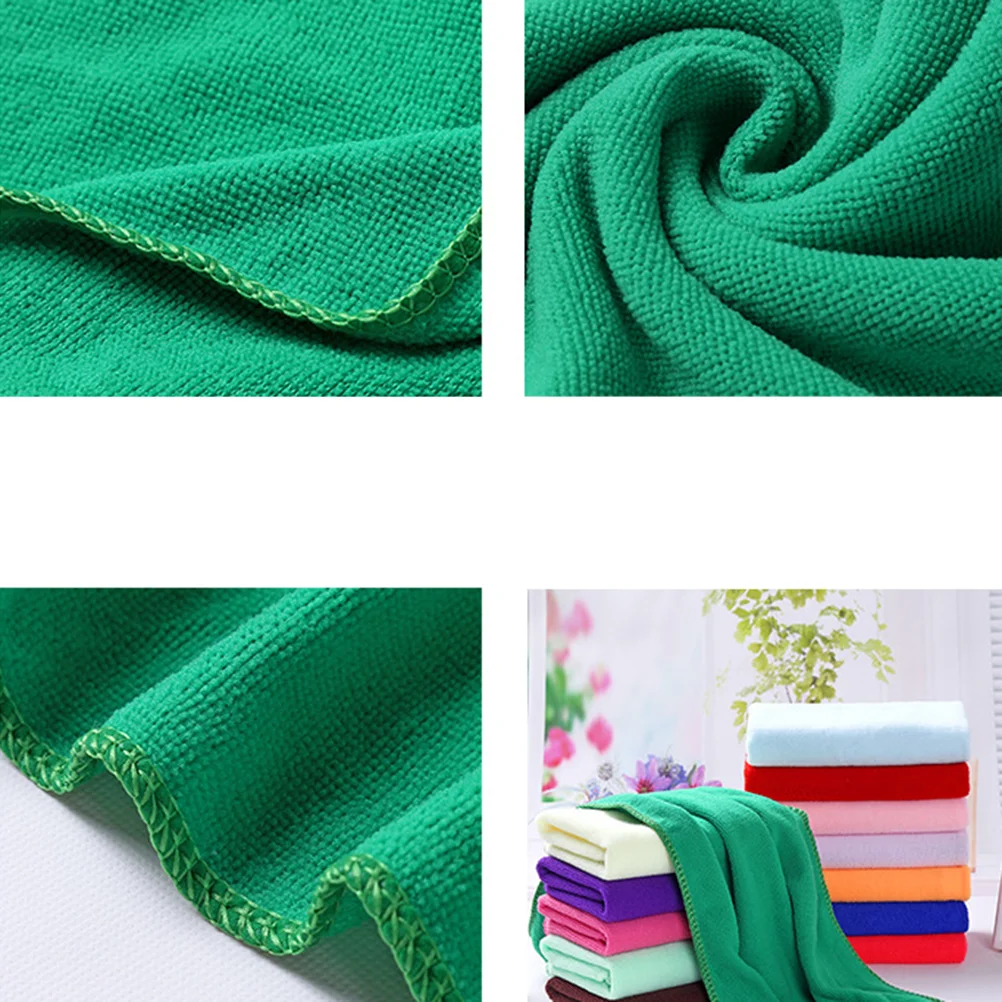 10pcs Microfiber Washcloth Fast Dry Microfiber Hand Towels Washcloths Cleaning Cloths For Home Kitchen 25cm ( Mixed Color )
10pcs Microfiber Washcloth Fast Dry Microfiber Hand Towels Washcloths Cleaning Cloths For Home Kitchen 25cm ( Mixed Color )