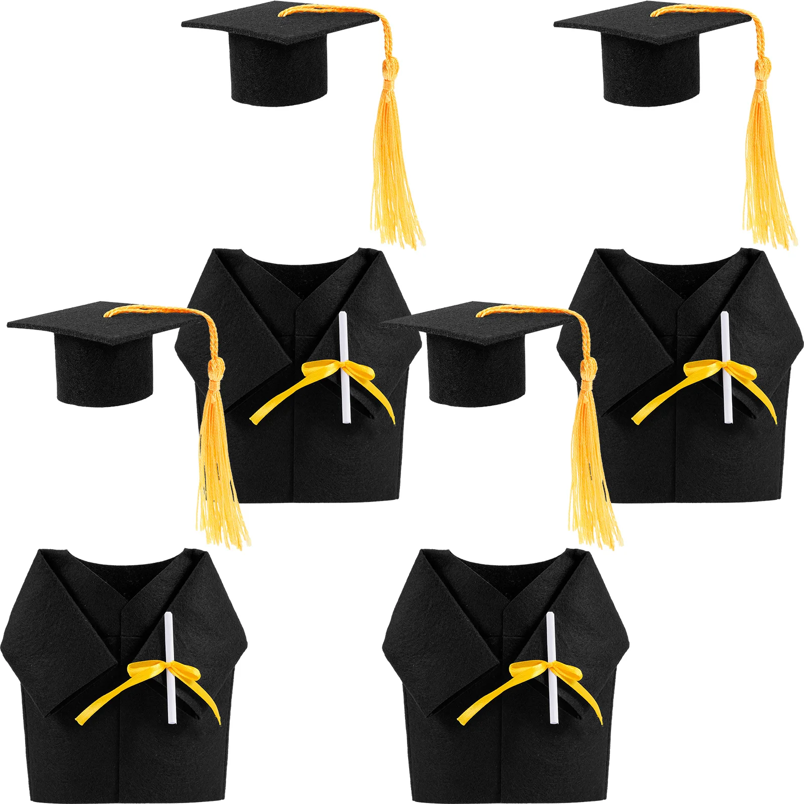 4 Sets Graduation Season Decoration Reusable Stopper Mini Tiny Bottle Hats Bottles Cap Decorations Party Favors
4 Sets Graduation Season Decoration Reusable Stopper Mini Tiny Bottle Hats Bottles Cap Decorations Party Favors