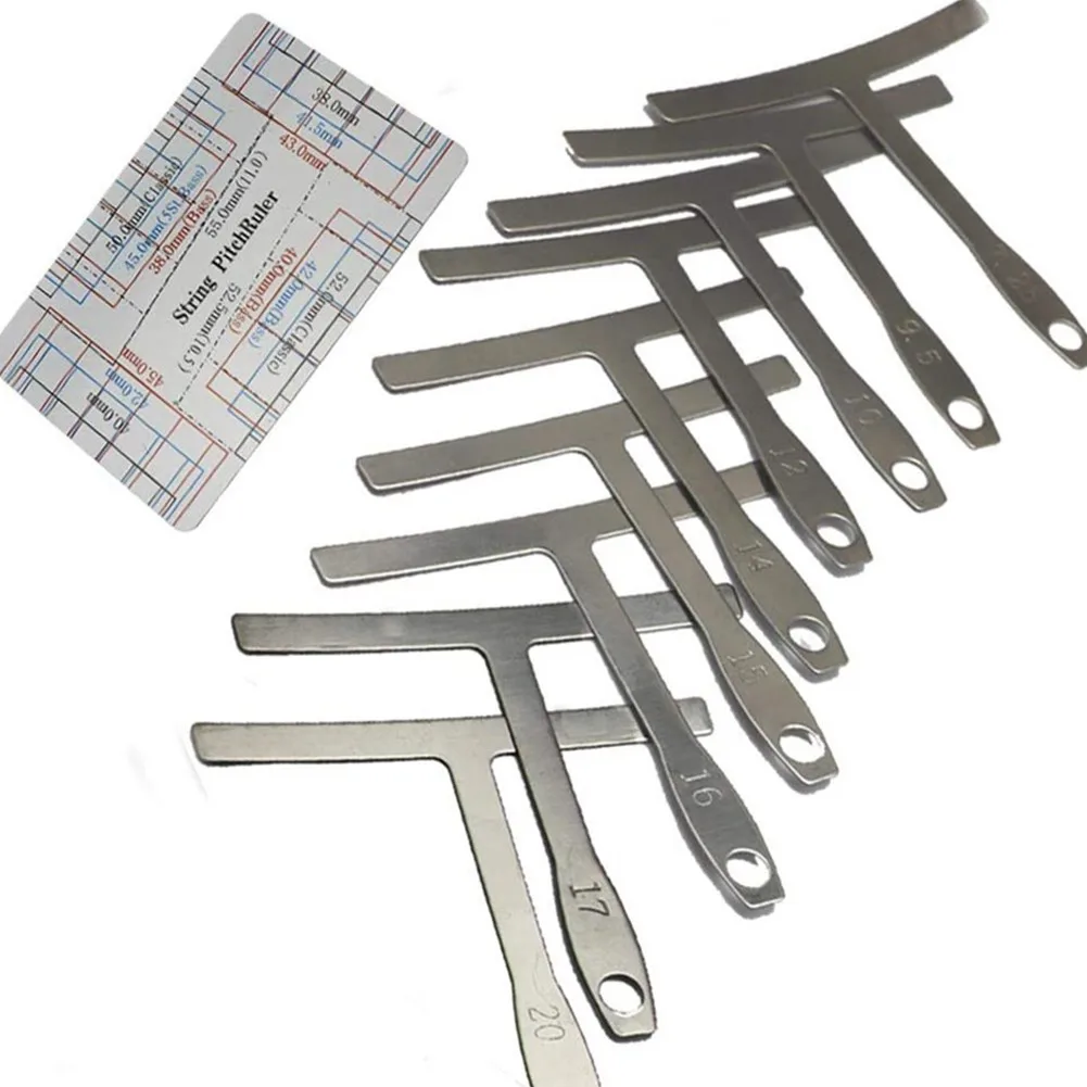 Guitar Steel String Gauge Ruler Guitar Radius Gauge Measuring Tools Luthier Tool Musical Instruments Luthier Guitar Tools
Guitar Steel String Gauge Ruler Guitar Radius Gauge Measuring Tools Luthier Tool Musical Instruments Luthier Guitar Tools