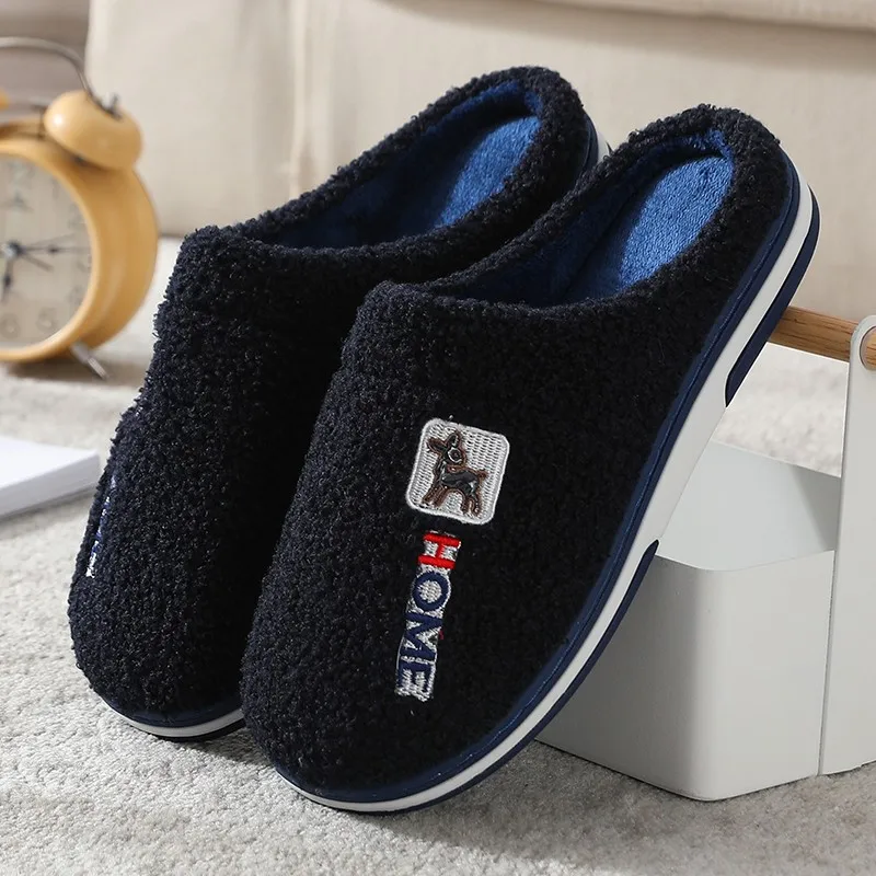 Men Women Winter Warm Cotton Slippers House Shoes Large Size Cartoon Dear Couple Non-slip Thick Sole Plush Home Fur Slides
Men Women Winter Warm Cotton Slippers House Shoes Large Size Cartoon Dear Couple Non-slip Thick Sole Plush Home Fur Slides