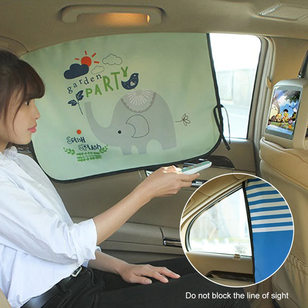 60x45cm Universal Car Sun Shade Cover Magnetic UV Protection Side Window Sunshade Curtain for Baby Kids Cute Cartoon Car Styling
60x45cm Universal Car Sun Shade Cover Magnetic UV Protection Side Window Sunshade Curtain for Baby Kids Cute Cartoon Car Styling