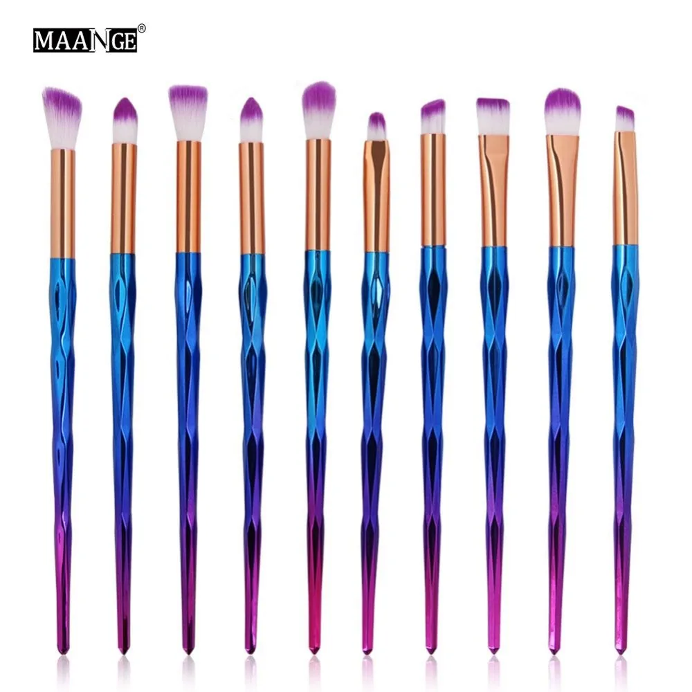 10pcs Eyeshadow Makeup Brushes Set Pro Rose Gold Glitter Eye Shadow Brow Blending Make Up Brushes Soft Synthetic Hair #265211
10pcs Eyeshadow Makeup Brushes Set Pro Rose Gold Glitter Eye Shadow Brow Blending Make Up Brushes Soft Synthetic Hair #265211
