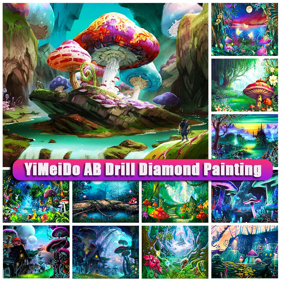 Алмазная живопись YiMeido AB, мультяшная картина с грибом, сумка на молнии, полная вышивка, алмазная вышивка, мозаика, картина с искусственным рисунком
Алмазная живопись YiMeido AB, мультяшная картина с грибом, сумка на молнии, полная вышивка, алмазная вышивка, мозаика, картина с искусственным рисунком