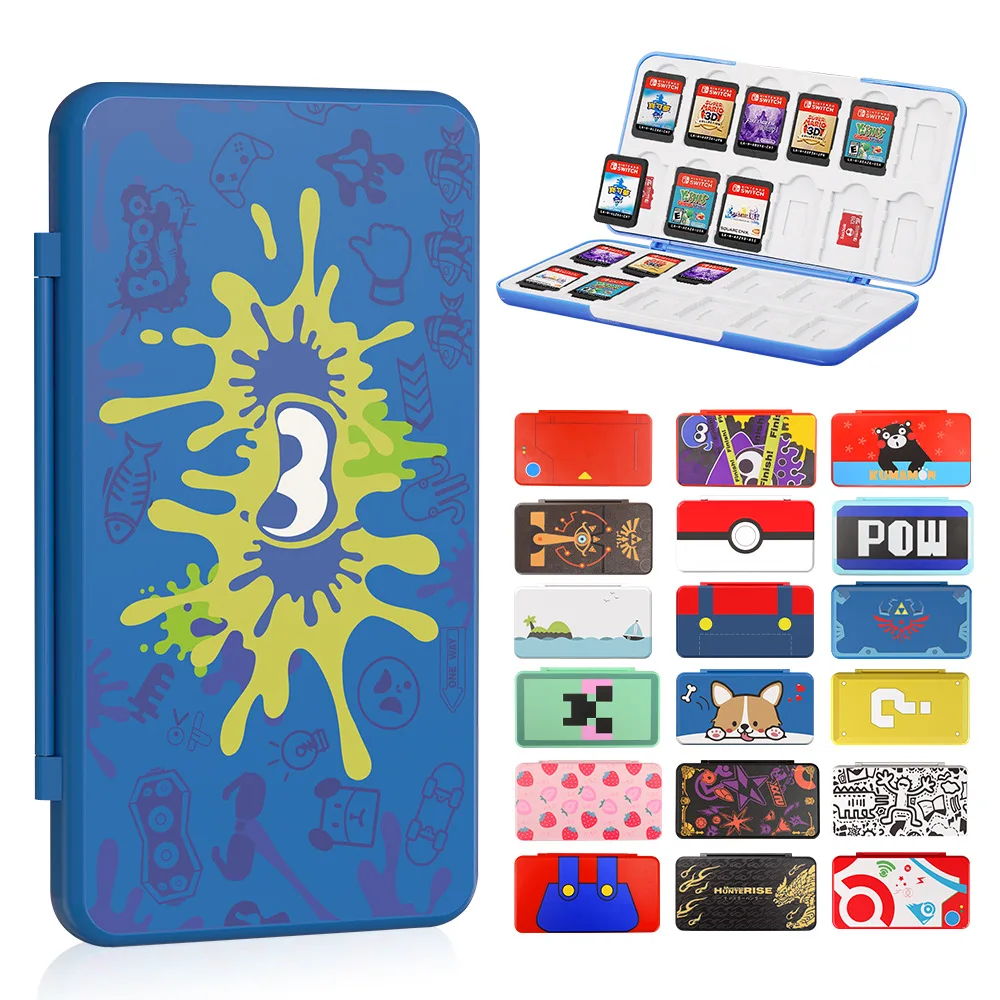 24 In 1 Switch Game Case for Nintendo Switch/Switch OLED/Switch Lite GameCard Storage Protective Game Cards Box Game Accessories
24 In 1 Switch Game Case for Nintendo Switch/Switch OLED/Switch Lite GameCard Storage Protective Game Cards Box Game Accessories