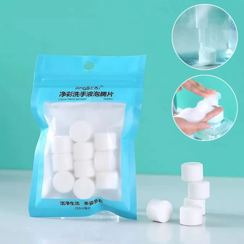 1 Box/Bag Soap Water Melt Effervescent Tablet Foam Hand Sanitizer Washing for Skin Cleaning Natural Moisturize Clean Hands Soaps
1 Box/Bag Soap Water Melt Effervescent Tablet Foam Hand Sanitizer Washing for Skin Cleaning Natural Moisturize Clean Hands Soaps