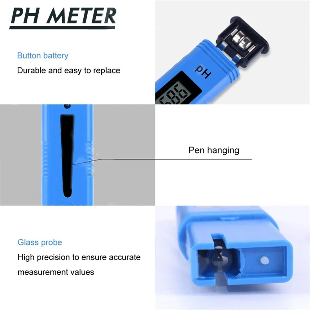 PH Meter Digital Tester Pen 0-9990ppm Digital PH Meter PH High Precision Pen Water Tester TDS&PH Meter 0-14 PH LCD PPM Tester
PH Meter Digital Tester Pen 0-9990ppm Digital PH Meter PH High Precision Pen Water Tester TDS&PH Meter 0-14 PH LCD PPM Tester