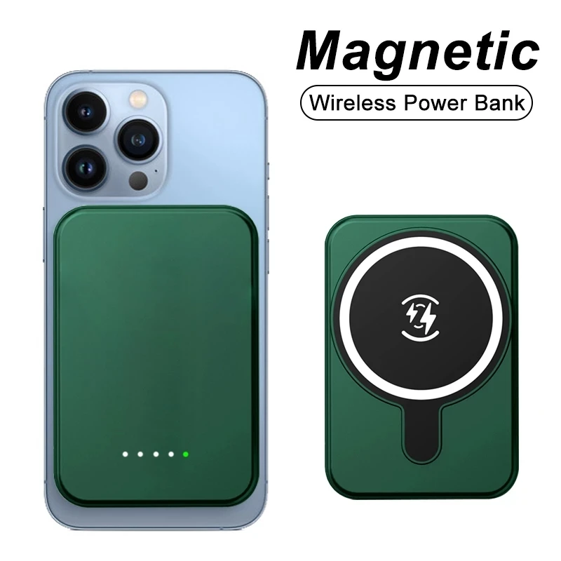 Магнитная Беспроводная быстрая зарядка, 10000 мАч, 15 Вт, для Iphone 11, 12, 13, 12pro, 13pro, внешний аккумулятор Magsafe, внешний аккумулятор максимальной ярко...
Магнитная Беспроводная быстрая зарядка, 10000 мАч, 15 Вт, для Iphone 11, 12, 13, 12pro, 13pro, внешний аккумулятор Magsafe, внешний аккумулятор максимальной ярко...
