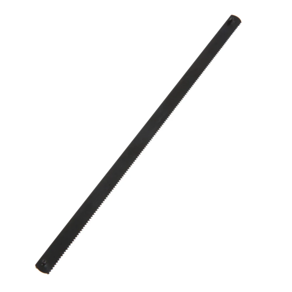 20pcs Balck Steel Mini Hacksaw Blade 150mm 24TPI With Pinned Ends For Mini Hand Saw Quick Cutting Metal Plastic Hand Tools
20pcs Balck Steel Mini Hacksaw Blade 150mm 24TPI With Pinned Ends For Mini Hand Saw Quick Cutting Metal Plastic Hand Tools