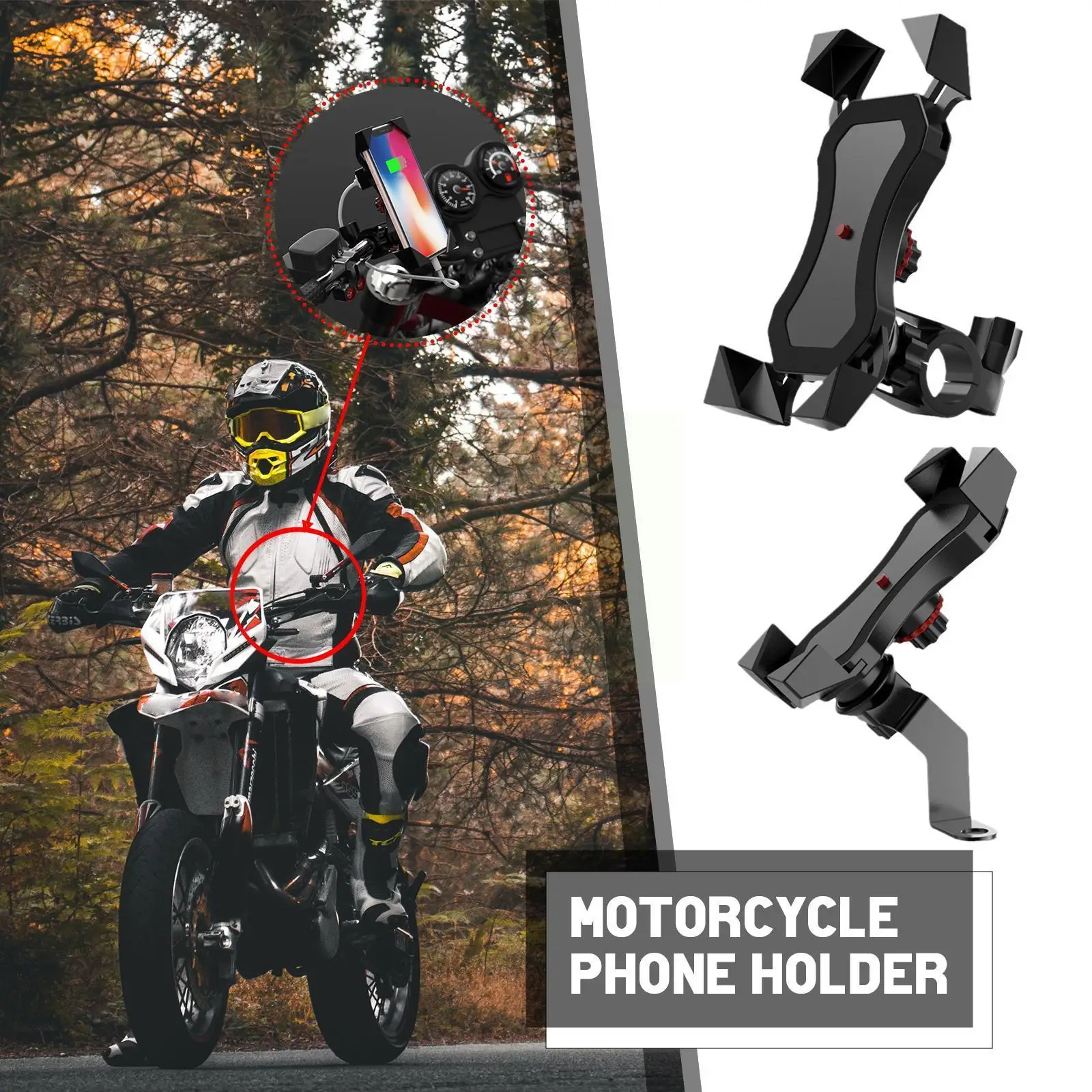 Electric Bicycle Scooter Bike Adjustable Motorcycle Bracket Rearview Stand Mount Navigation Phone Holder GPS Mirrors Handle D9L4
Electric Bicycle Scooter Bike Adjustable Motorcycle Bracket Rearview Stand Mount Navigation Phone Holder GPS Mirrors Handle D9L4