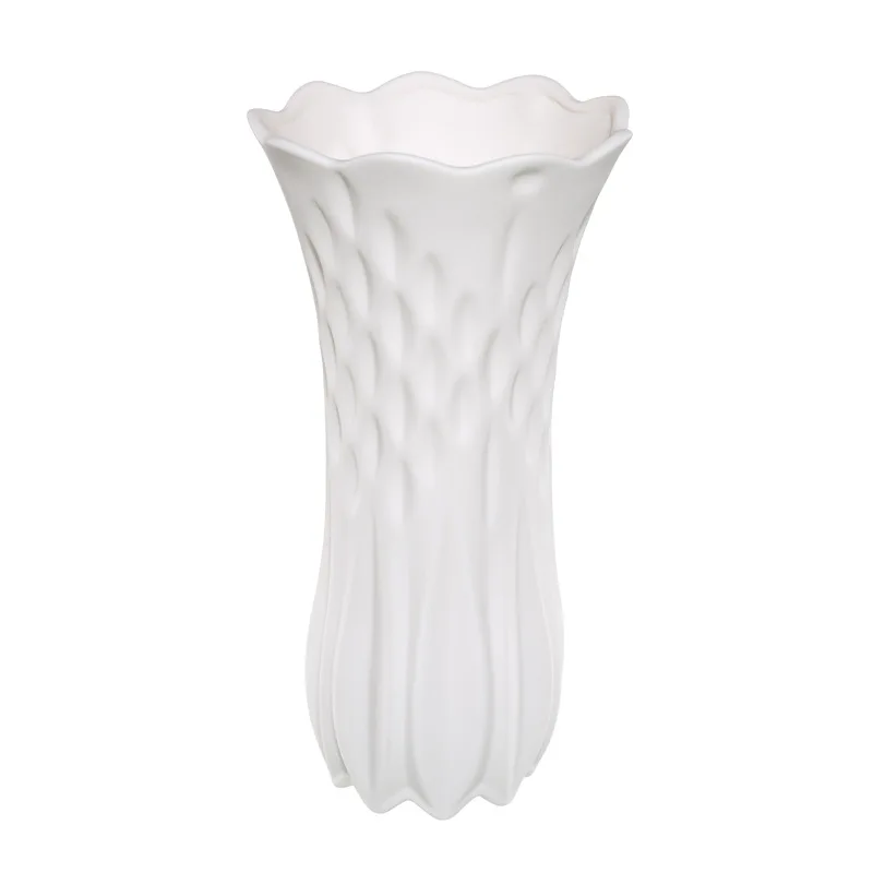 Creative White Ceramic Dry Flower Vase Home Table Living Room Hydroponic Decorative Decoration Flower Arrangement Modern Simple
Creative White Ceramic Dry Flower Vase Home Table Living Room Hydroponic Decorative Decoration Flower Arrangement Modern Simple
