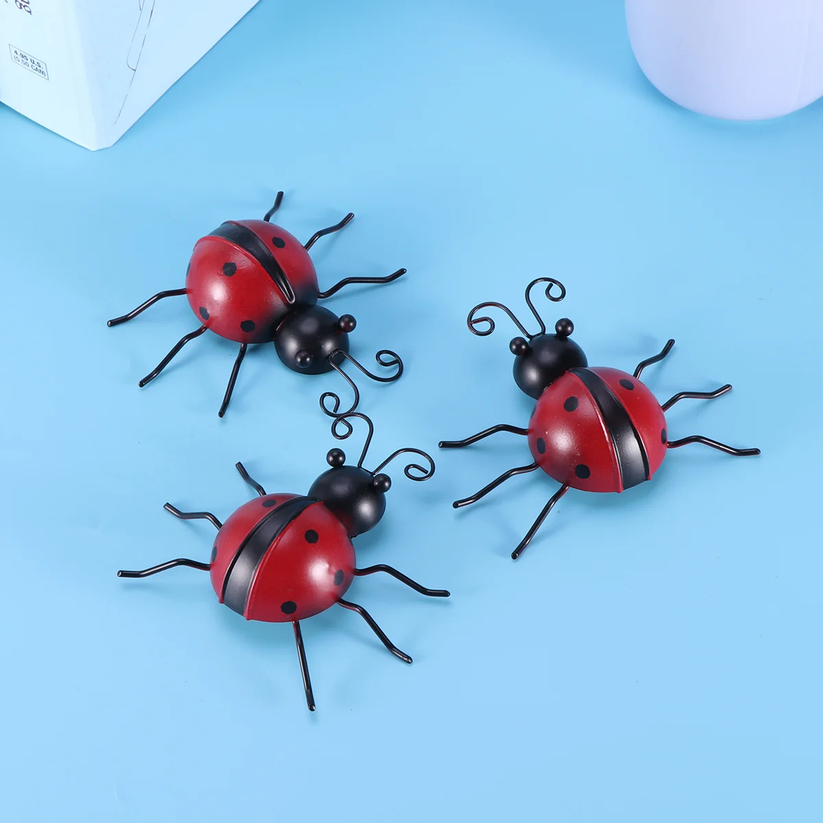 Wall Ladybug Decor Metaliron Garden Ladybugs Insect Bugs Lady Animal Decoration Crafts Hanging Bug Statues Luckyfigurine
Wall Ladybug Decor Metaliron Garden Ladybugs Insect Bugs Lady Animal Decoration Crafts Hanging Bug Statues Luckyfigurine