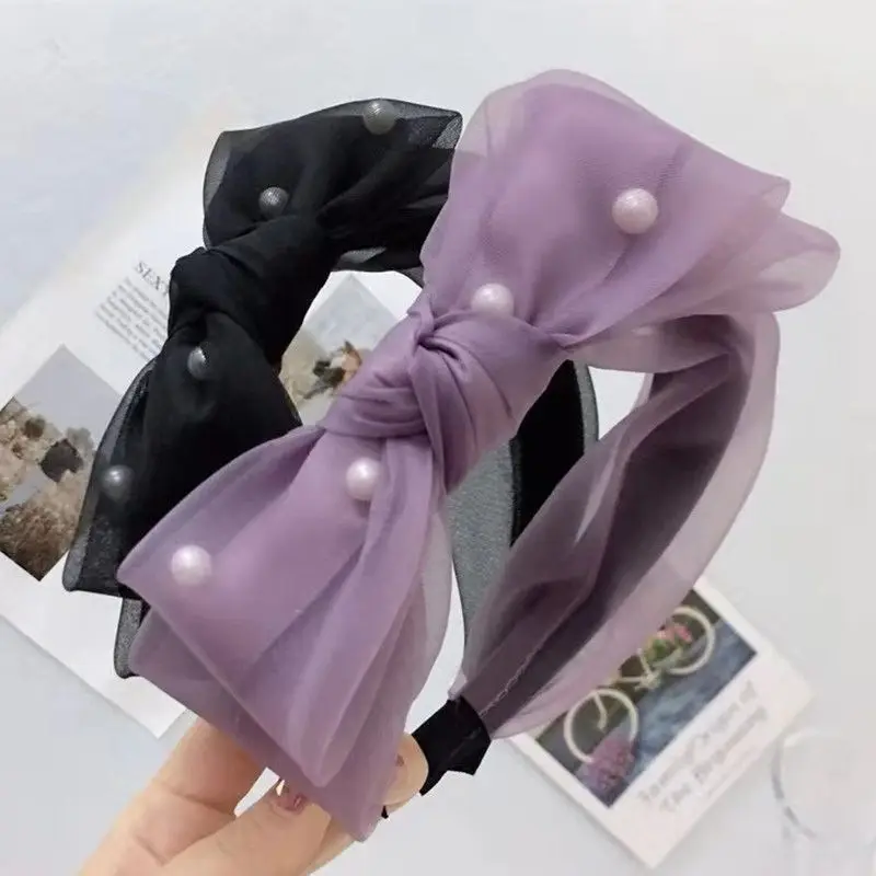 New Women Korean Denim Mesh Headbands Fashion Bow Knot Hairbands Retro Hair Hoops Cute Headwear Girls Hair Accessories Hair Band
New Women Korean Denim Mesh Headbands Fashion Bow Knot Hairbands Retro Hair Hoops Cute Headwear Girls Hair Accessories Hair Band