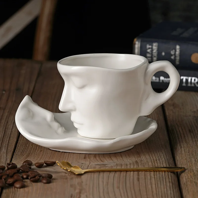 Creative Face Porcelain Cup Saucer Tea Cup Set Kissing Art Mug Ceramic Coffee Cup Office Cup Wedding Gift Kitchen,Dining & Bar
Creative Face Porcelain Cup Saucer Tea Cup Set Kissing Art Mug Ceramic Coffee Cup Office Cup Wedding Gift Kitchen,Dining & Bar