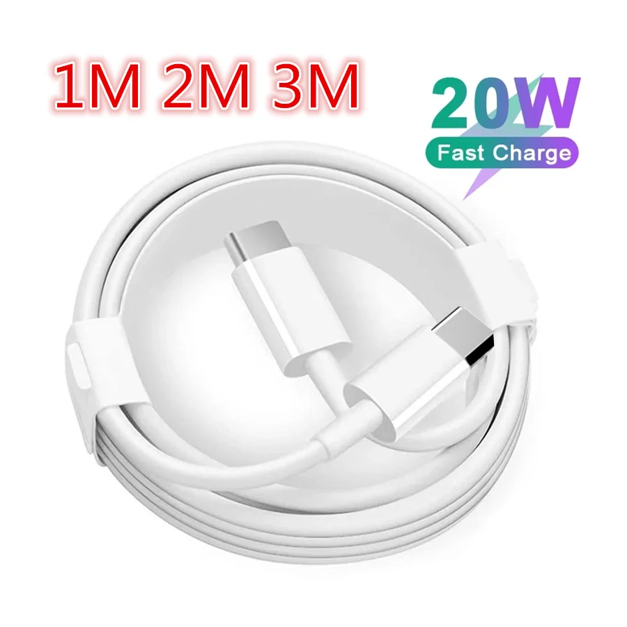 10pcs PD Type C to Type-C Cable 20W Fast Charging Cable USB C To C Data Cable For Samsung MacBook Pro Xiaomi Charger USB Wire
10pcs PD Type C to Type-C Cable 20W Fast Charging Cable USB C To C Data Cable For Samsung MacBook Pro Xiaomi Charger USB Wire