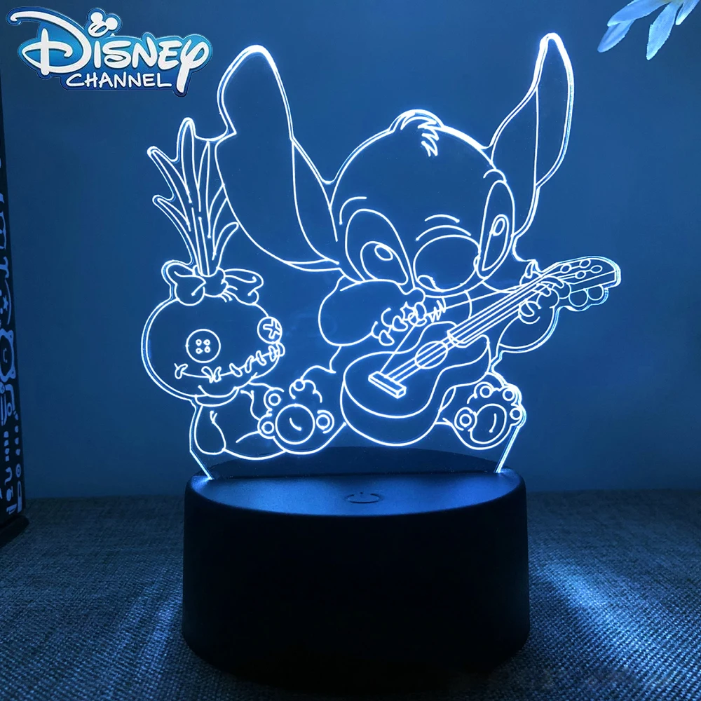 Disney Interstellar Baby Stitch 3D Night Light USB Touch Desk Lamp Bedside Lamp Children's Bedroom Decoration Toy Birthday Gift 
Disney Interstellar Baby Stitch 3D Night Light USB Touch Desk Lamp Bedside Lamp Children's Bedroom Decoration Toy Birthday Gift