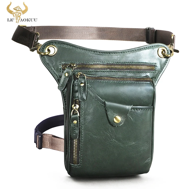 Hot Sale Oil Wax Leather Fashion Small Cross-body Bag Design Travel Fanny Belt Waist Pack Drop Leg Bag For Men Women Male 211-5
Hot Sale Oil Wax Leather Fashion Small Cross-body Bag Design Travel Fanny Belt Waist Pack Drop Leg Bag For Men Women Male 211-5