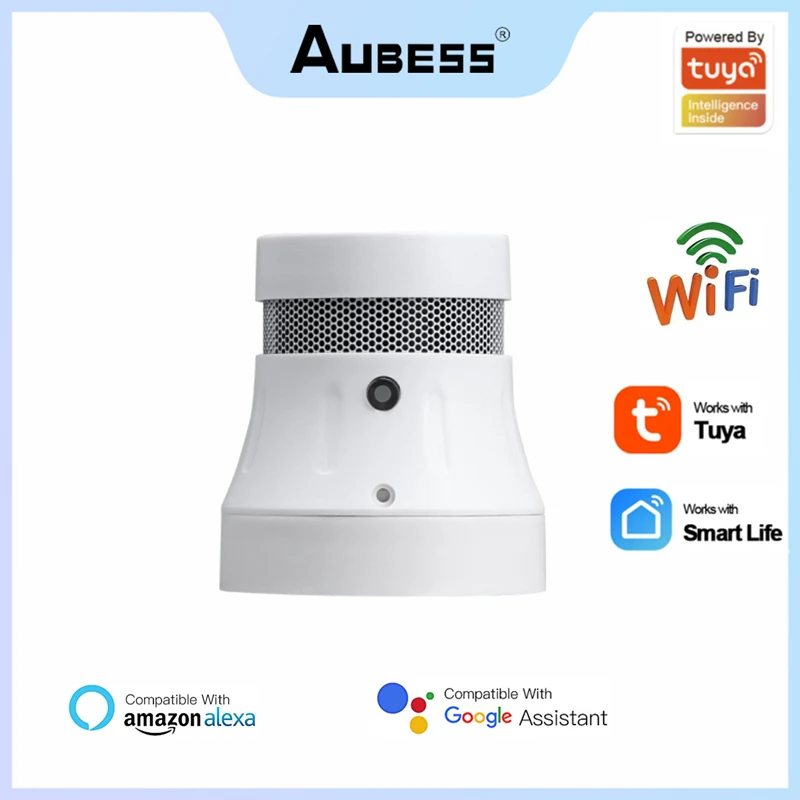 Tuya WiFi Smart Smoke Detector Sensor Security Alarm System Smart Life Tuya Smoke Alarm With Alexa Google Home Smoke Detector
Tuya WiFi Smart Smoke Detector Sensor Security Alarm System Smart Life Tuya Smoke Alarm With Alexa Google Home Smoke Detector