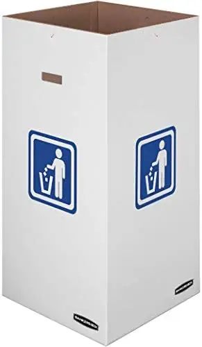 Corrugated Cardboard Trash and Recycling Containers, 42 Gallon, 10 Each (7330101) & Corrugated Cardboard Trash and Recycling
Corrugated Cardboard Trash and Recycling Containers, 42 Gallon, 10 Each (7330101) & Corrugated Cardboard Trash and Recycling