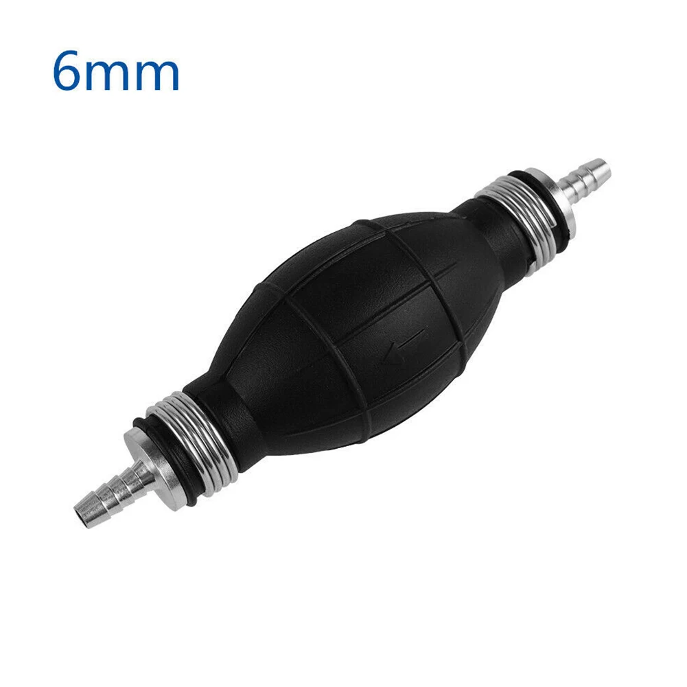Siphon Manual Fuel Pump Black+Silver Car All Fuels Diesel Hand Pump One Way Transfer 0.2-6 Bar 6mm/8mm/10mm/12mm
Siphon Manual Fuel Pump Black+Silver Car All Fuels Diesel Hand Pump One Way Transfer 0.2-6 Bar 6mm/8mm/10mm/12mm