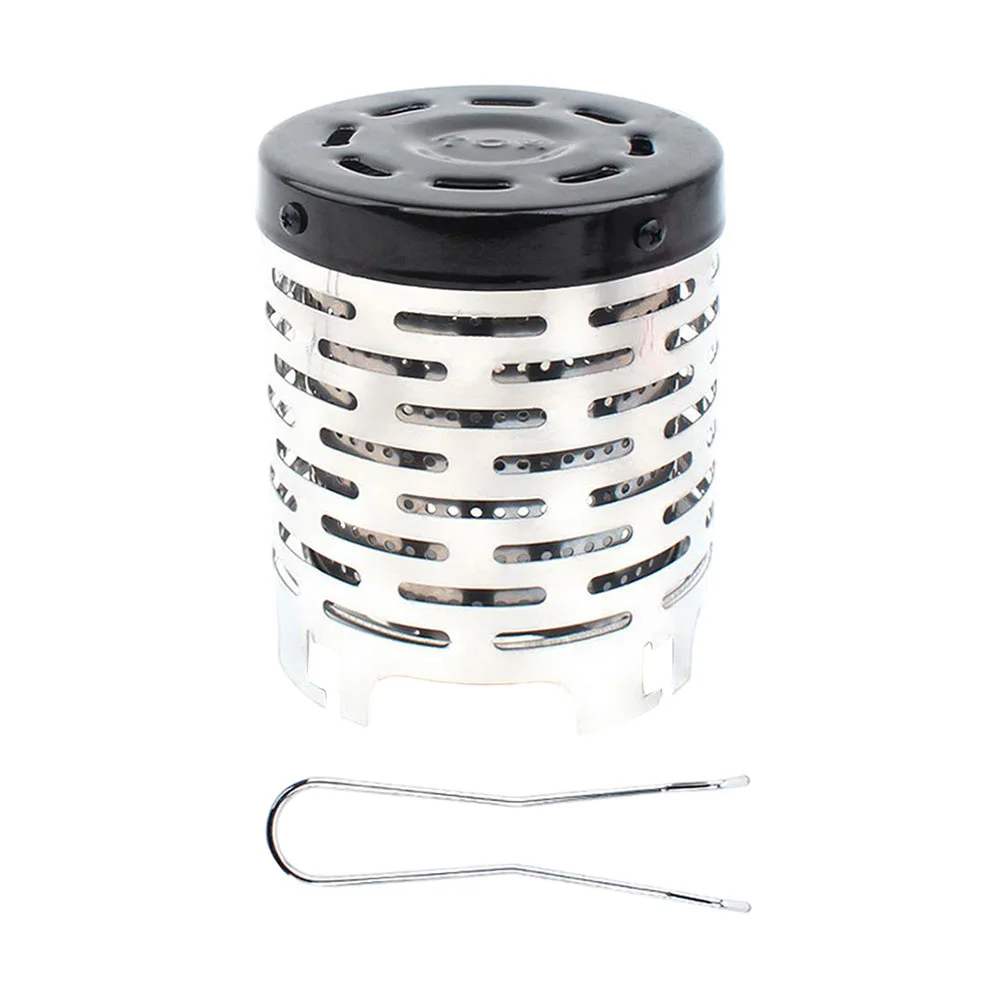 1 Set Camping Mini Heater Cover Portable Stainless Steel Camping Stove Cover
1 Set Camping Mini Heater Cover Portable Stainless Steel Camping Stove Cover