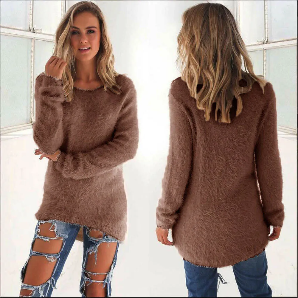 Elegant Sweater Office Lady Sweaters Autumn Winter Pullovers Fleece Women's Sweaters Thickened Streetwear Pull Femme Workwear
Elegant Sweater Office Lady Sweaters Autumn Winter Pullovers Fleece Women's Sweaters Thickened Streetwear Pull Femme Workwear