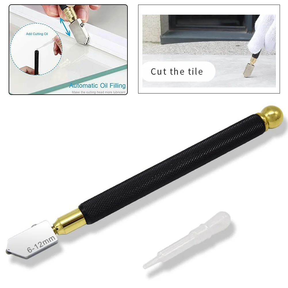 2pcs 6-12mm Glass Cutter Tile Tooling Oil Dropper Diamond Head Blade Floor Porcelain Scratcher Handle Construction Cutting Tools
2pcs 6-12mm Glass Cutter Tile Tooling Oil Dropper Diamond Head Blade Floor Porcelain Scratcher Handle Construction Cutting Tools