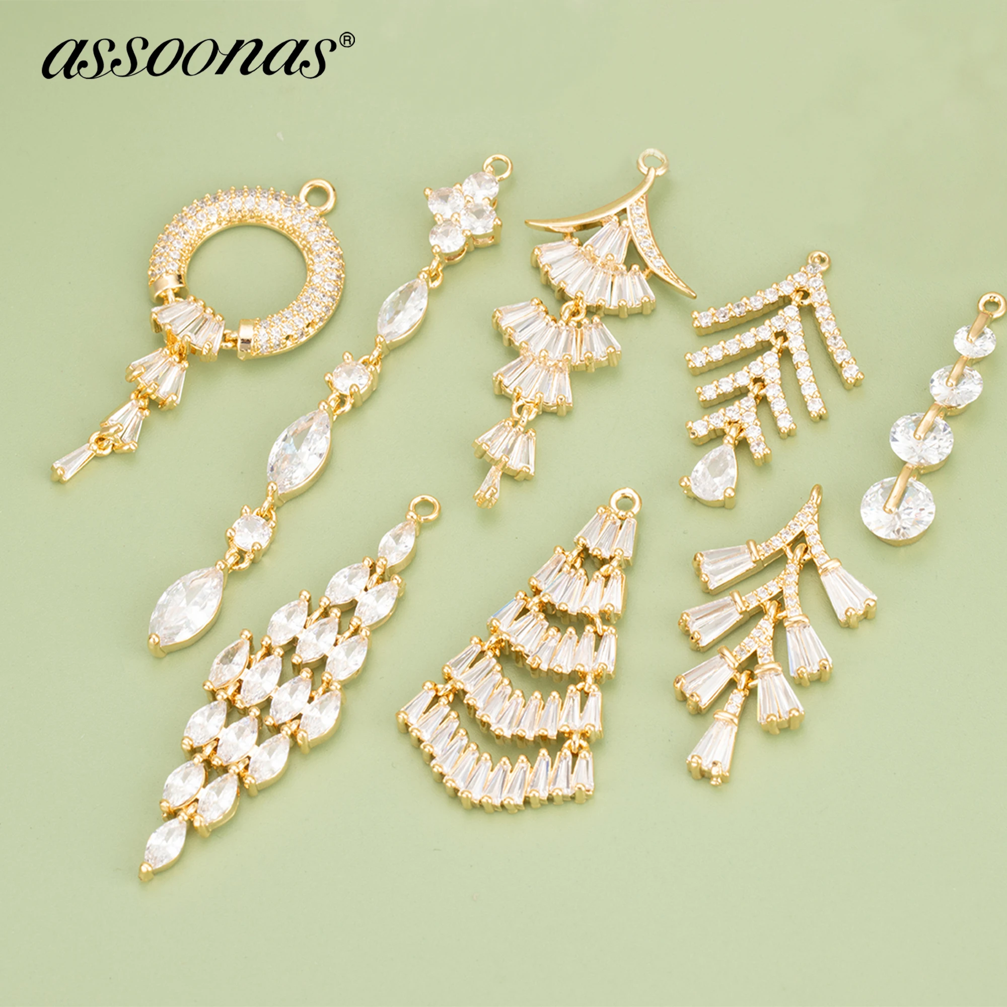 Assoonas MB98,18K покрытие золотом и родием, без никеля, медь, цирконы, Подвески, diy серьги ожерелья подвески, ювелирные аксессуары, 2 шт.
Assoonas MB98,18K покрытие золотом и родием, без никеля, медь, цирконы, Подвески, diy серьги ожерелья подвески, ювелирные аксессуары, 2 шт.