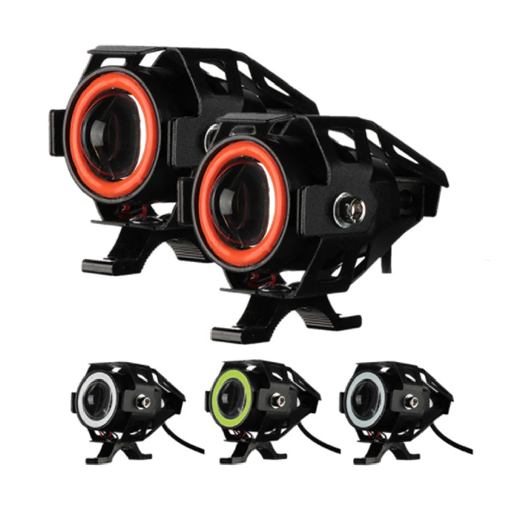 125W U7 LED Auxiliary Motorcycle Angel Eyes Headlight Mini Motorcycle Spotlights Bicycle Driving Lamp Accessories Foggers
125W U7 LED Auxiliary Motorcycle Angel Eyes Headlight Mini Motorcycle Spotlights Bicycle Driving Lamp Accessories Foggers
