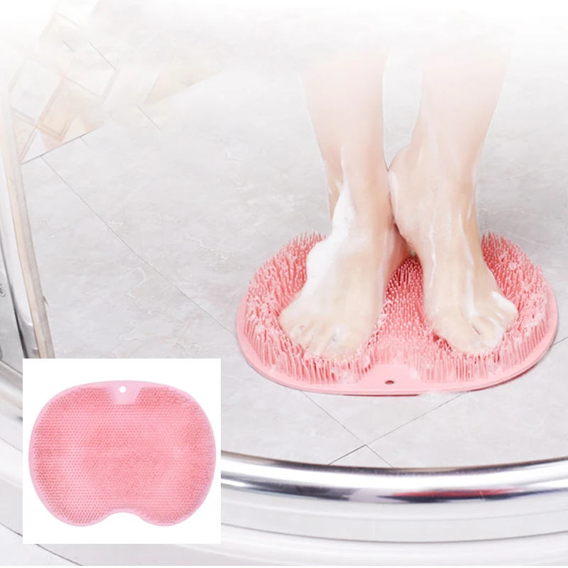 Foot Washing Brush Silicone Bath Foot Massage Pad Mat Shower Massage Bathroom Non-slip Bath Mat Anti Skid Pad for Foot Wash
Foot Washing Brush Silicone Bath Foot Massage Pad Mat Shower Massage Bathroom Non-slip Bath Mat Anti Skid Pad for Foot Wash
