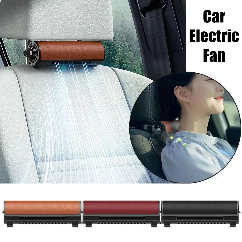 Portable Car Headrest Fan Front Rear Seat Cooling Fan USB Powered 3 Speed Strong Cooling Air Fan for SUV RV Vehicles Home Office
Portable Car Headrest Fan Front Rear Seat Cooling Fan USB Powered 3 Speed Strong Cooling Air Fan for SUV RV Vehicles Home Office