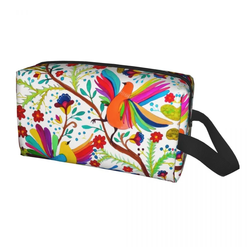 Mexican Otomi Flowers Amate Cosmetic Bag Women Fashion Big Capacity Mexico Textile Makeup Case Beauty Storage Toiletry Bags
Mexican Otomi Flowers Amate Cosmetic Bag Women Fashion Big Capacity Mexico Textile Makeup Case Beauty Storage Toiletry Bags