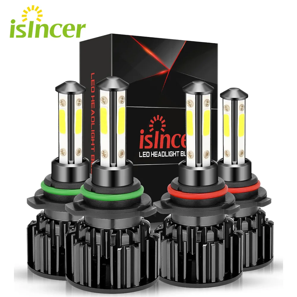 ISincer H7 Led Headlight Bulbs 1700W 250000LM 4-Sides Car LED Headlight Kit Hi/Lo Power Bulb 6500k Auto Headlamps
ISincer H7 Led Headlight Bulbs 1700W 250000LM 4-Sides Car LED Headlight Kit Hi/Lo Power Bulb 6500k Auto Headlamps