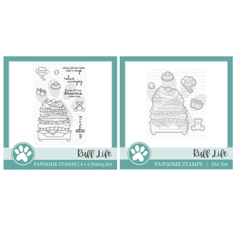 Pas Ruff Life New 2022 Cutting Dies and Clear Stamps for Paper Making Holiday Scrapbooking Embossing Frame Card Set
Pas Ruff Life New 2022 Cutting Dies and Clear Stamps for Paper Making Holiday Scrapbooking Embossing Frame Card Set