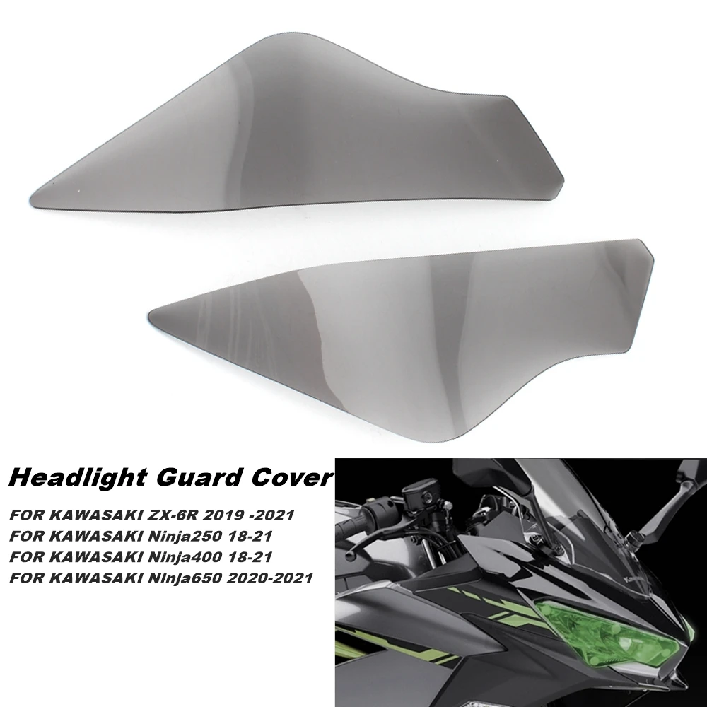 Headlight Guard Cover For KAWASAKI Ninja250 400 650 Motorcycle Front Headlight Screen Guard Lens Cover Shield Protector ZX-6R
Headlight Guard Cover For KAWASAKI Ninja250 400 650 Motorcycle Front Headlight Screen Guard Lens Cover Shield Protector ZX-6R