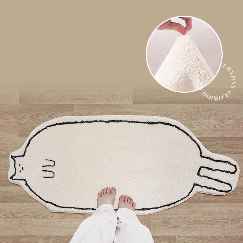 Cute Solid Color Household Fluffy Rugs for Bedroom Bedside Small Plush Soft Carpet Living Room Sofa Floor Mats for Room Decor
Cute Solid Color Household Fluffy Rugs for Bedroom Bedside Small Plush Soft Carpet Living Room Sofa Floor Mats for Room Decor