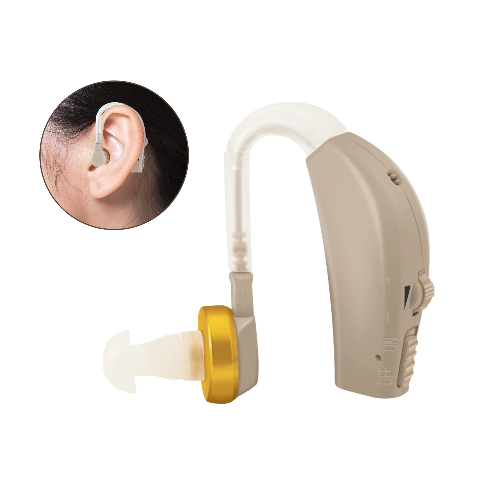 

Перезаряжаемые слуховые аппараты 2 комплекта, ховой аппарат, Регулируемый тон, слуховой аппарат, усилитель звука, слуховое устройство