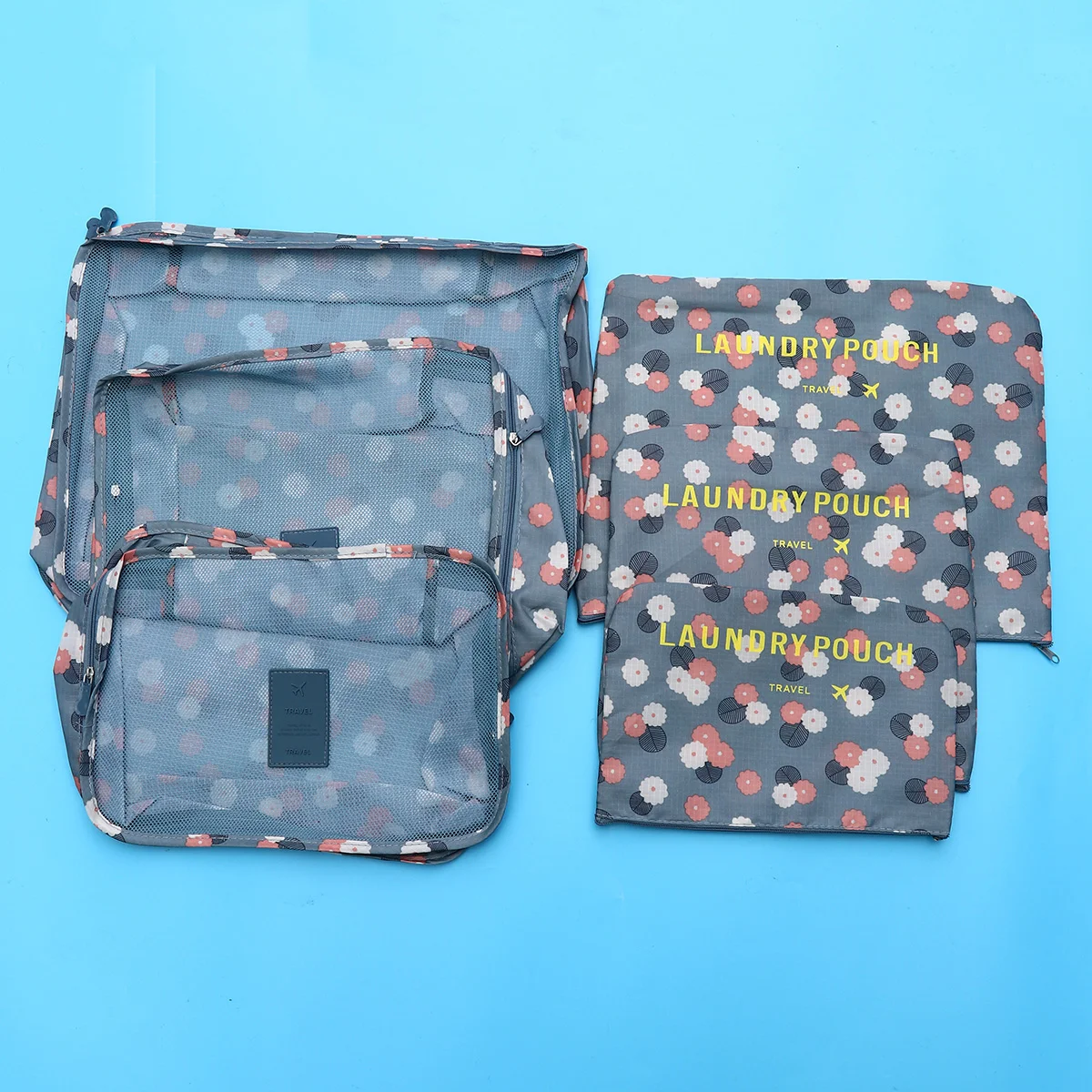 6pcs in 1 Set Waterproof Laundry Pouch Convenient Useful Pratical Durable Travel Bags for Outdoor
6pcs in 1 Set Waterproof Laundry Pouch Convenient Useful Pratical Durable Travel Bags for Outdoor