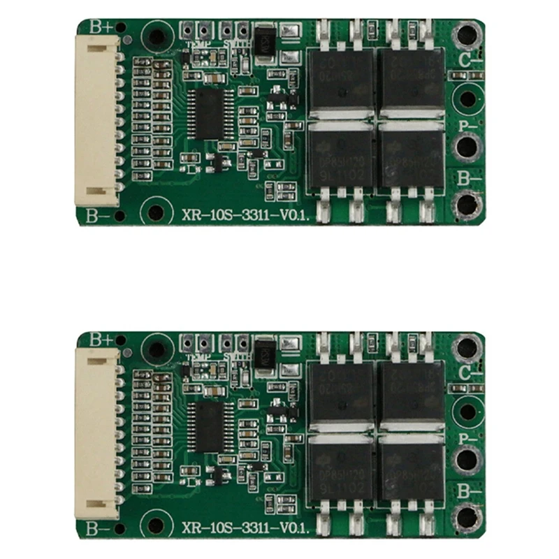 2X BMS 10S 36V 15A 18650 Li-Ion Lithium Battery Charge Protection Board PCB PCM Common Port For Escooter E-Bike Charging
2X BMS 10S 36V 15A 18650 Li-Ion Lithium Battery Charge Protection Board PCB PCM Common Port For Escooter E-Bike Charging